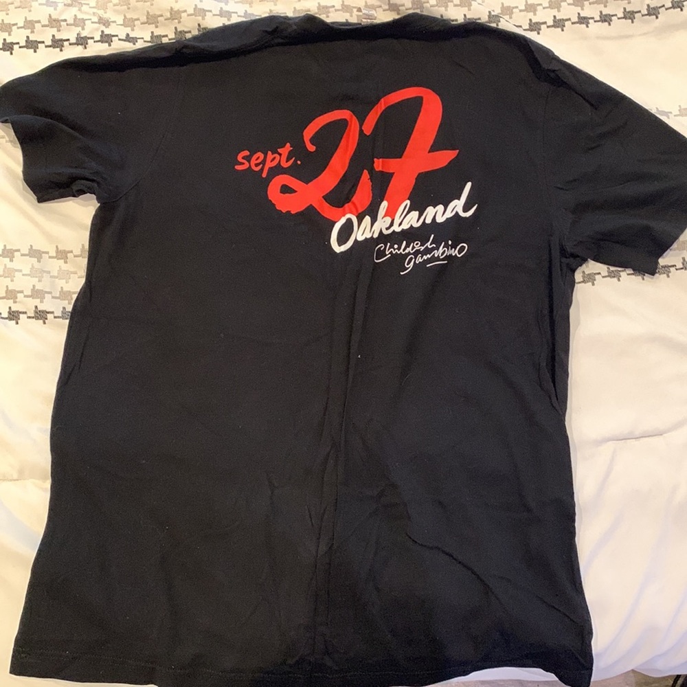 2018 Childish Gambino Tour Shirt View 2